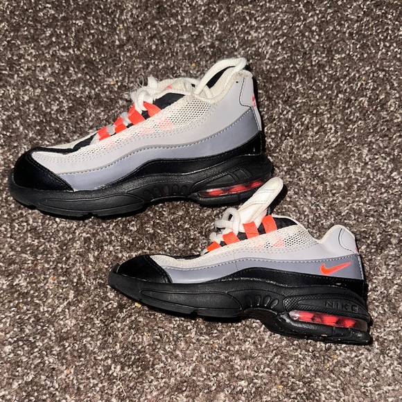 Nike Other - Nike Kids' Black, Gray, and Red Sneakers